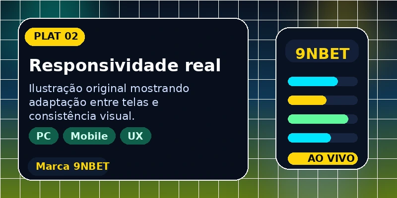 Responsividade da 9NBET Plataforma